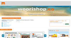 Desktop Screenshot of aaa777.woorishop.co
